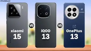 Xiaomi 15 vs iQOO 13 vs OnePlus 13 || Full Comparison
