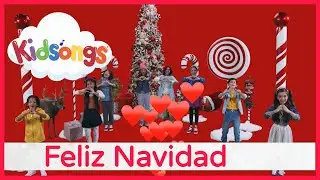 New!!! Feliz Navidad - Kidsongs Christmas Songs for Kids | Canciones navideñas para niños en español