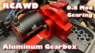 ARRMA Vorteks RCAWD Aluminum Gearbox - 0.8 Mod Gearing - Install & Speed Runs