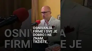 #shorts JPJ170 - Saša Popović - Ne zavidim ljudima koji osnivaju firme kad su dobra vremena