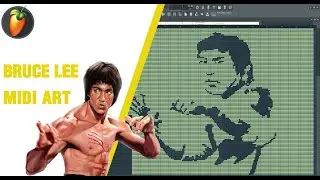 Midi Lab- Bruce Lee Midi Art | What Bruce Lee Sounds Like - Midi Art