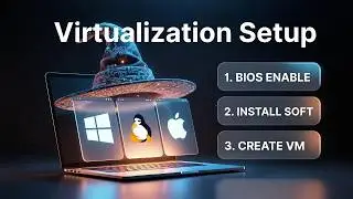 K7. Installing virtualization software on a computer