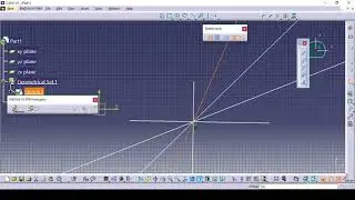 CATIA V5 Sketch Commands Ellipse ,Parabola, Hyperbola, Conic, Line, Axis Point | CATIA V5 Tutorials|