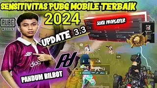 SENSITIVITAS PUBG MOBILE TERBAIK 2024❗SENSI TERBARU PANDUM BILBOT UPDATE 3.3 PUBGM (NO RECOIL) GYRO