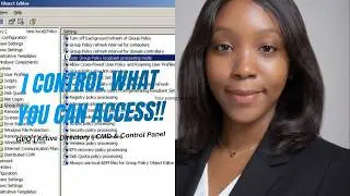 How to Create, Apply Group Policy to Restrict CMD & Control Panel | GPO in Active Directory Part 3
