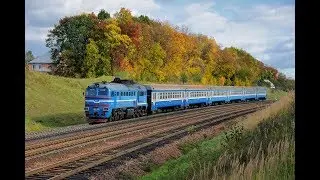 Trainz Simulator 12    ( Поездка на дизель поезде )