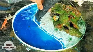 Amazing Extremely Creative Woodworking Projects From Discarded Wood | Epoxy Ocean Table | Resin Art