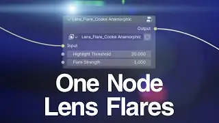 FREE Lens Flares for Blender Compositor