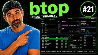 Linux Terminal Kurs Teil21 - btop