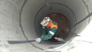 в большем колодце будет много воды
