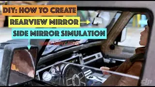 DIY Tutorial: How To Create Rearview Mirror and Side Mirror Simulation Project