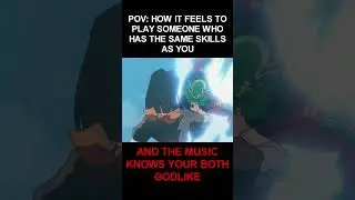 POV: How it feels to play with someone who has the same skills as you #meme #dragonballsuper