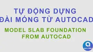Alpha BIM | Auto Modeling Slab Foundation from AutoCAD | Revit Plugin