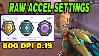 Best Raw Accel Settings For Valorant 800 Dpi | SECRET Raw Accel Settings