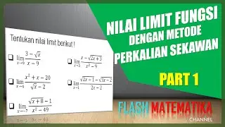 Nilai Limit dengan Metode Perkalian Sekawan - Part 1