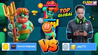 Rank 1 VS Rank 2 Global Clash Mini 🏆