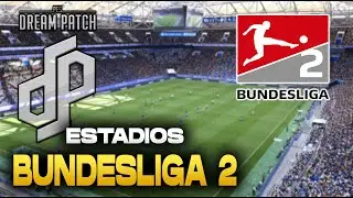 TODOS LOS ESTADIOS DE LA BUNDESLIGA 2 | PES DREAM PATCH V3.3