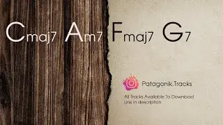 Acid Jazz Backing Track Cmaj7 Am7 Fmaj7 G7 - I VI IV V  -  1 6 4 5
