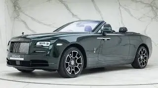 2019 Rolls-Royce Dawn Black Badge - Dark Emerald - Walkaround & Interior & Revs [4K]