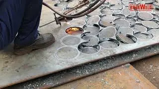 Perfect Circle Cutting with Gas Cutter