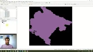 QGIS Lesson 10 - Masking our raster by country mask and adding pseudocolour