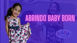 Abrindo Baby Born Surprise com a Mamãe
