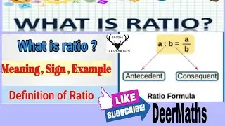 10. What is Ratio DeerMaths 