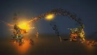Unity3d explosion VFX with Slow-Mo and Custom Shader