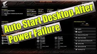 How To Automatically Turn On (Power-On) The Computer On Gigabyte Motherboard  Rambo Tech