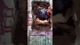 Как нарисовать костер гуашью