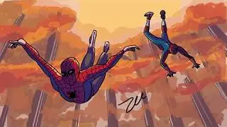 Into the Spider-Verse [SPEEDPAINT] by: Zee