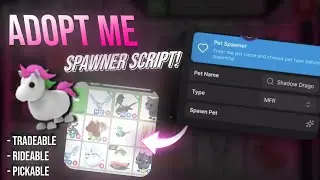 [KEYLESS] BEST ADOPT ME PET SPAWNER SCRIPT! | TRADEABLE | DIRECT LINK!