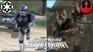Star Wars Battlefront II (2005) Mod - Legends 1.3 - Hunt - Kashyyyk
