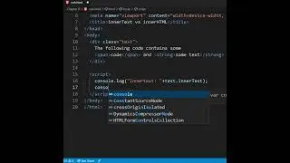 innerText vs innerHTML in JavaScript | 
