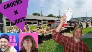 Estate Sale Live Auction Vlog #vintageseller #liveauction #estatesale