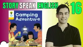 StorySpeak English - Bölüm:16 - Camping Adventure (Hikaye Pdf Mp4 İndir - Açıklamada)