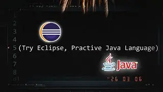 My First Practice Java Coding with Eclipse! (Beginner)