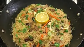 SIMPLE, EASY & CHEAP PANCIT BIHON! | THE PERFECT POTLUCK PARTY DISH