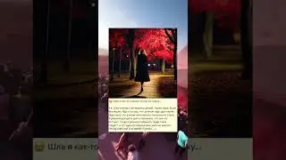 😭 Шла я как-то пьяная ночью по парку...
