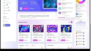 NFTMAX- NFT Admin and Dashboard Figma Template nft assets nft marketplace