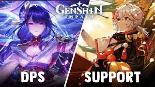 Top 5 DPS, Sub-DPS, Healer, Shielder and Support Charater in Genshin Impact