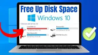 how to clear disk space on windows 10 2022 | FREE Up Disk Space on Windows 10,7,8 | clean c drive