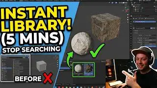 Master the Blender Asset Browser: Create a Material Library in 5 Mins!