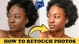 How to retouch photo like a PRO - photoshop tutorial 