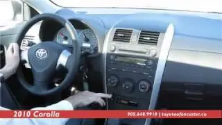 2010 Toyota Corolla by Ancaster Toyota