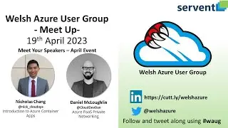 Welsh Azure User Group - April 2023 Event