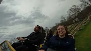 Pantheon Roller Coaster Busch Gardens Williamsburg POV