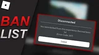 How To Create A Ban List In Roblox Studio (2022)