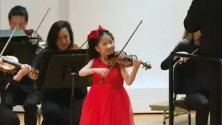 Juliette Leong | Age 8 | Mozart Violin Concerto No. 3 in G major | #toniccon2024 #tonicconcert2024