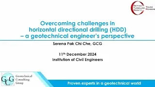 BTSYM 2024-12: Overcoming challenges in horizontal directional drilling